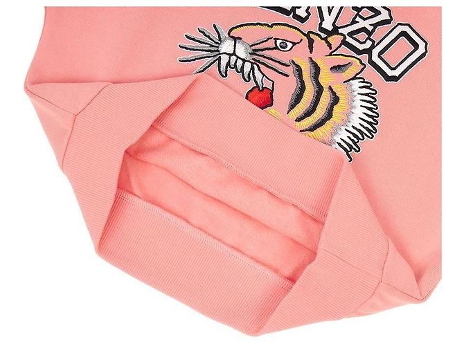 Kenzo Fleece-Sweatshirt für Kinder (von Erwachsenen tragbar) Rot - Ansicht 6