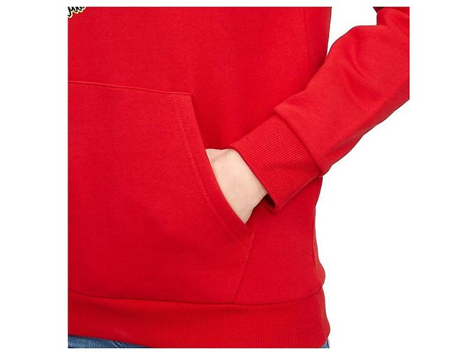 Kenzo Fleece-Kapuzenpullover für Kinder Rot - Ansicht 8