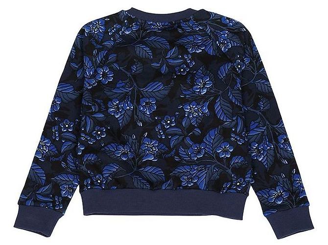 Kenzo Fleece-Sweatshirt für Kinder (Größe für Erwachsene verfügbar) Schwarz - Ansicht 3