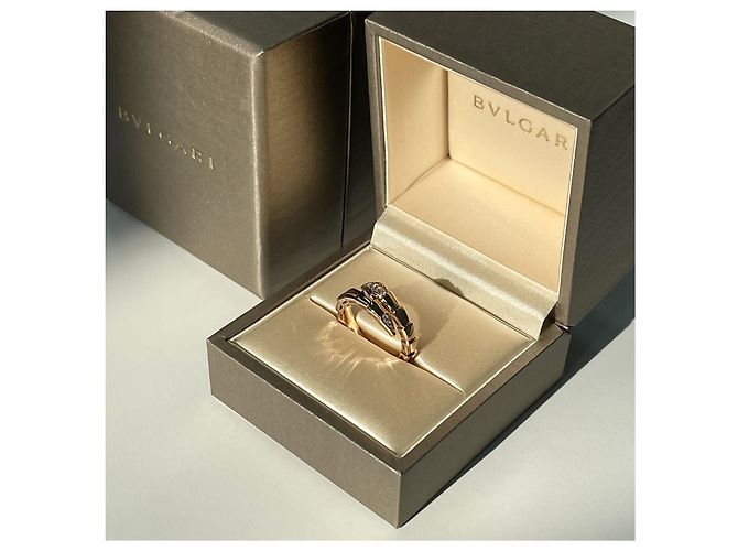 Bulgari Serpenti Viper Ring Diamant Roségold Pink - Ansicht 2