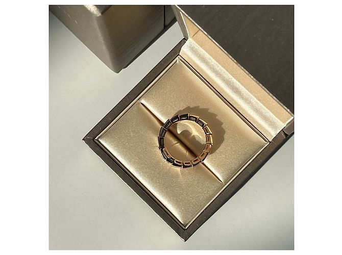 Bulgari Serpenti Viper Ring Diamant Roségold Pink - Ansicht 5