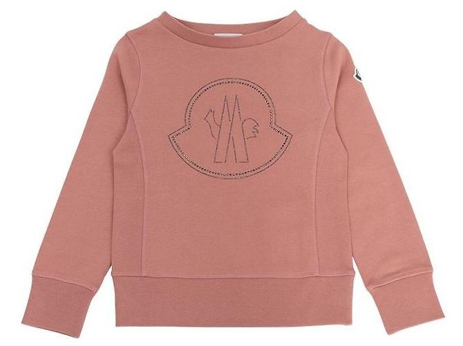 Felpa in pile per bambini Moncler Rosso - vista 2