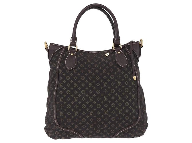 Louis Vuitton Angele Mini Lin Marron - vue 2