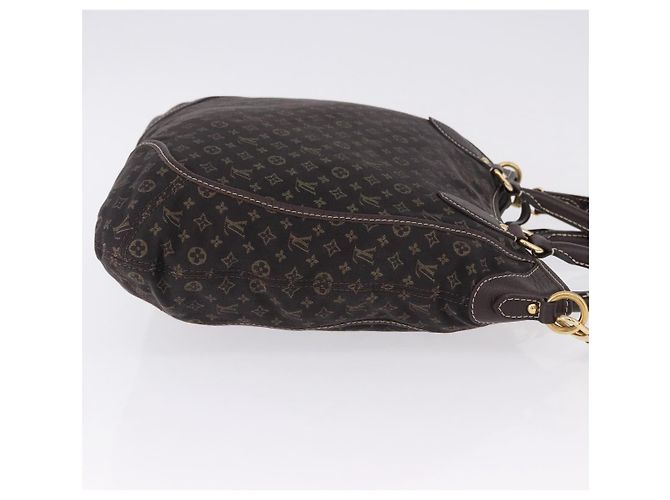 Louis Vuitton Angele Mini Lin Marron - vue 3