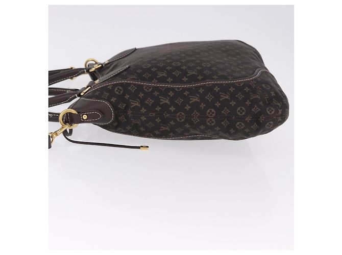 Louis Vuitton Angele Mini Lin Marron - vue 4