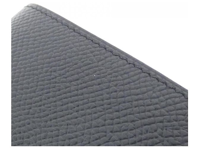 Hermès Cartera compacta Hermes New H Passant Negro - vista 4