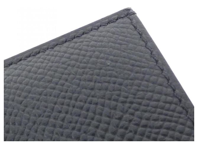 Hermès Cartera compacta Hermes New H Passant Negro - vista 5