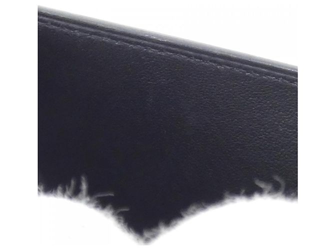 Hermès Cartera compacta Hermes New H Passant Negro - vista 9