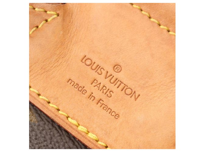 Zaino/Borsa Louis Vuitton Montsouris MM Marrone - vista 4