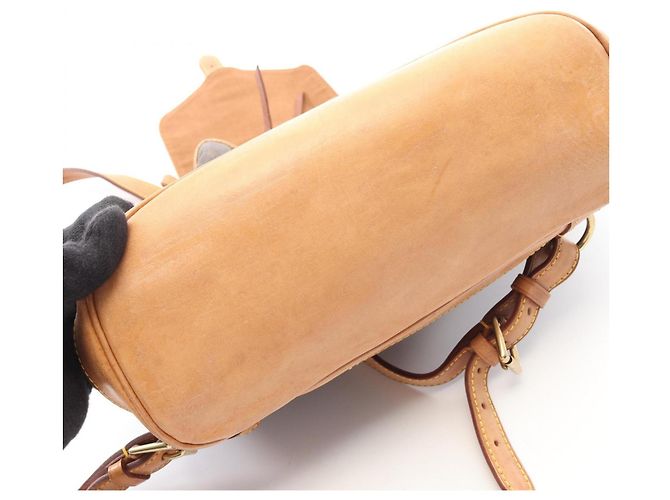 Zaino/Borsa Louis Vuitton Montsouris MM Marrone - vista 9