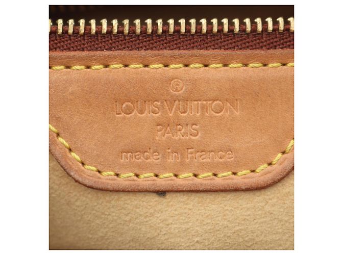 Borsa a Spalla Louis Vuitton Looping MM Monogram Marrone - vista 4