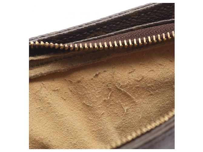 Borsa a Spalla Louis Vuitton Looping MM Monogram Marrone - vista 7
