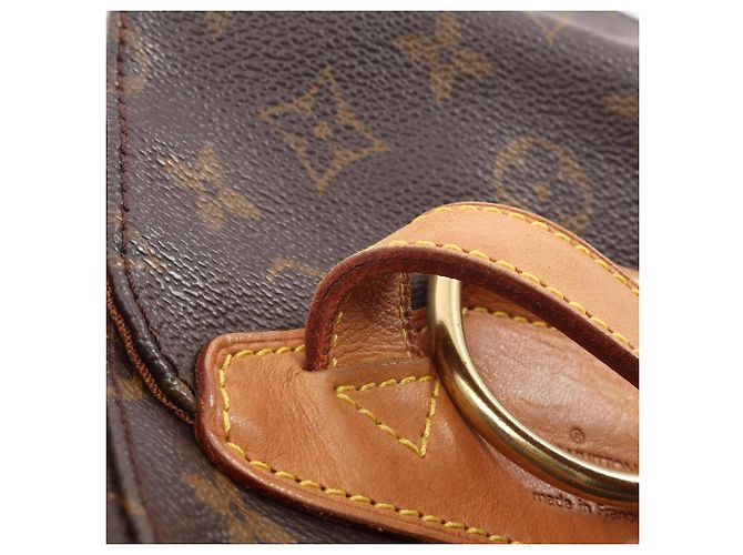 Zaino/Borsa Louis Vuitton Montsouris MM Monogram Marrone - vista 14