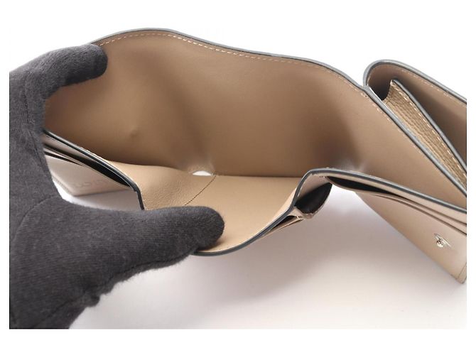 Loewe Anagram Trifold Wallet Beige - Ansicht 11