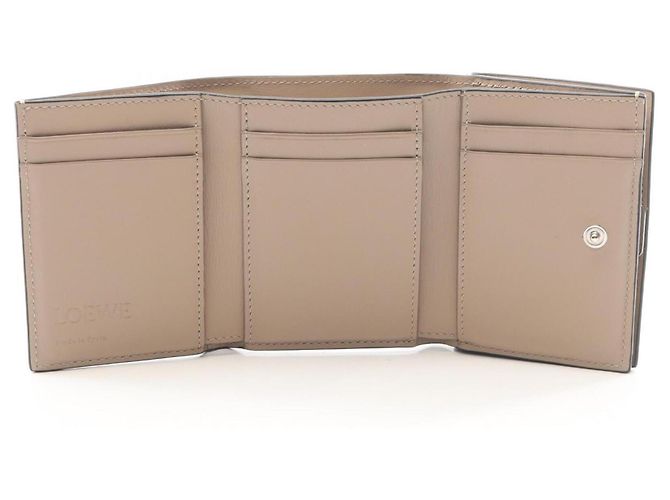 Loewe Anagram Trifold Wallet Beige - Ansicht 3
