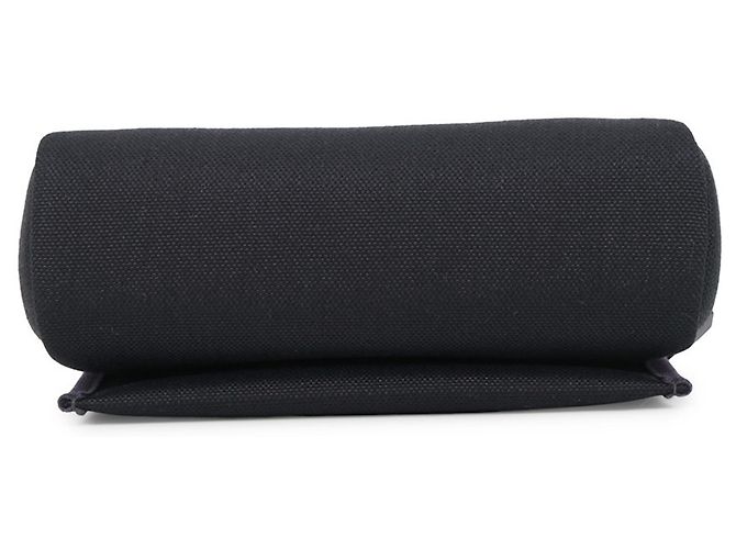 Borsa a tracolla Hermès Herbag Zip Mini Nero Blu - vista 3