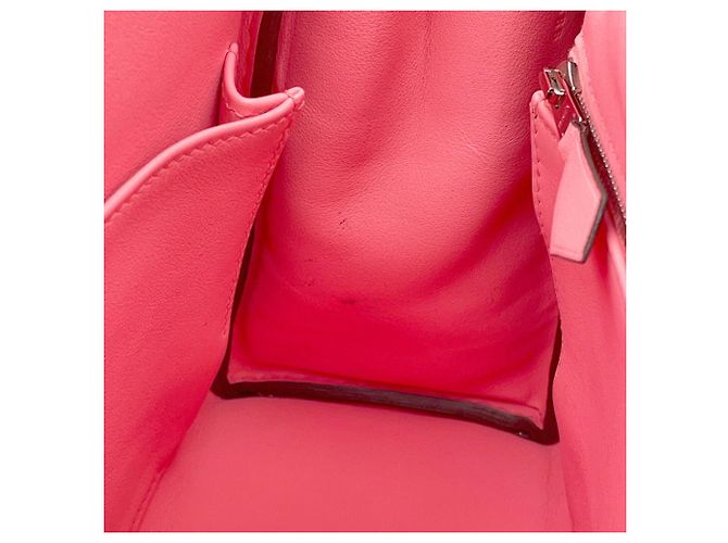 Hermès Borsa Hermes Kelly 25 in Rose Azalee Rosa - vista 6