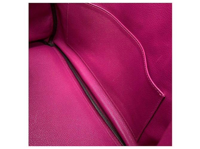 Hermès Borsa Hermes Birkin 30 in Rose Purple Porpora - vista 11