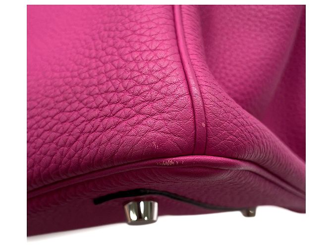 Hermès Borsa Hermes Birkin 30 in Rose Purple Porpora - vista 8
