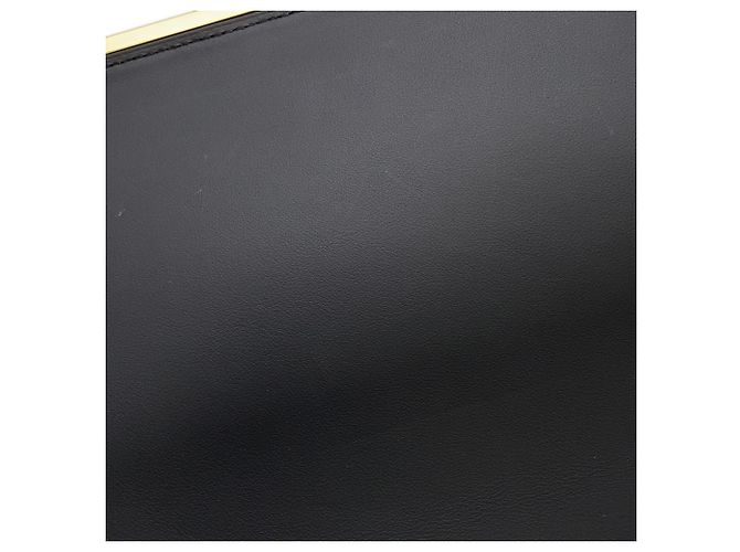 Hermès Sac à bandoulière Hermes Geta en cuir Epsom noir - vue 6