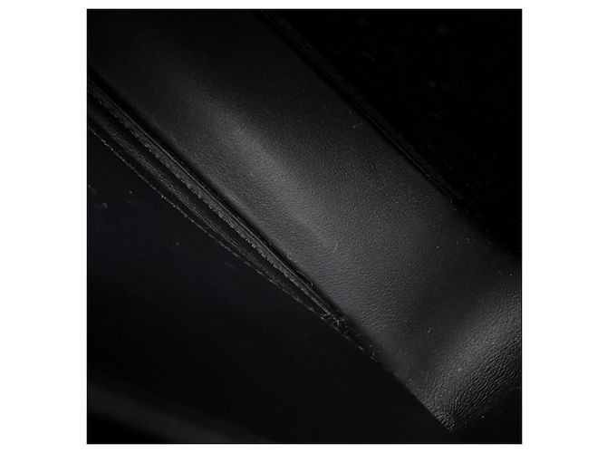 Hermès Sac à bandoulière Hermes Geta en cuir Epsom noir - vue 8