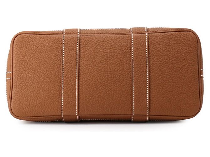 Hermès Borsa Tote Hermes Garden TPM Verso D'oro - vista 3