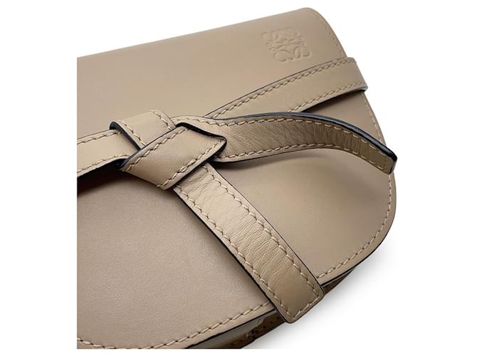 Borsa a Spalla Loewe Gate Dual Mini Sabbia - vista 14