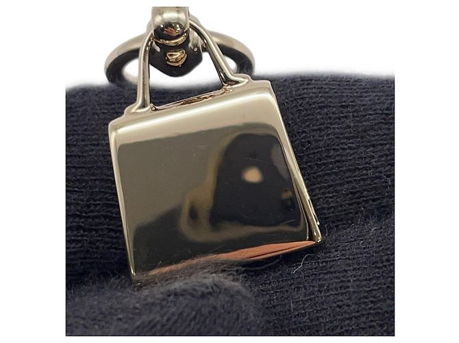 Hermès Charm per borsa Hermes Twilly Mini Kelly in Champagne Gold D'oro - vista 6