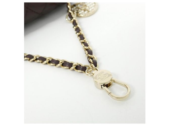 Charm per borsa in pelle Chanel AP4760 Marrone - vista 5