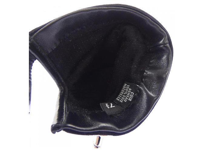 Guanti caldi neri Chanel Nero - vista 4
