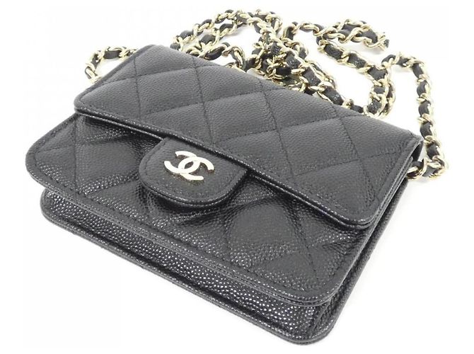 Borsa Chanel Timeless Classic Line AP2727 Nero - vista 3