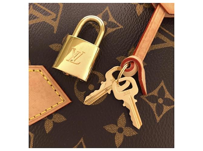 Borsa Louis Vuitton Monogram Alma BB Marrone - vista 5