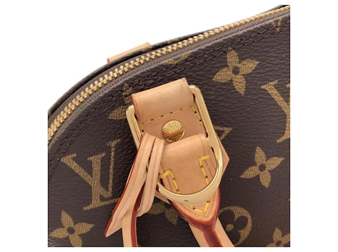Borsa Louis Vuitton Monogram Alma BB Marrone - vista 6