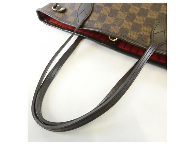 Borsa Louis Vuitton Damier Neverfull PM Damier ebene - vista 3