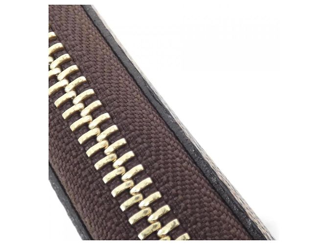 Cartera compacta Louis Vuitton Damier Zippy Damier ebene - vista 4