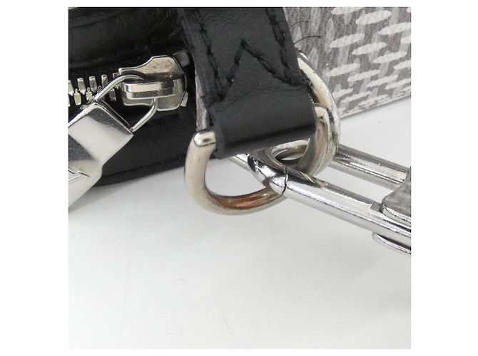 Borsa a tracolla Louis Vuitton Damier Graphite 3D Trio Messenger Marrone - vista 5