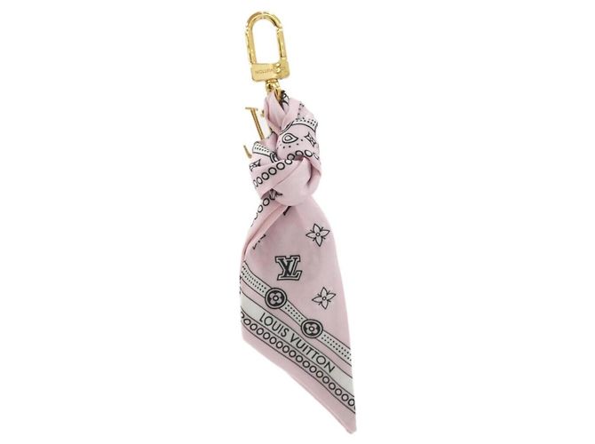 Accessorio Louis Vuitton Bag Charm LV Bandana M02614 Rosa - vista 2