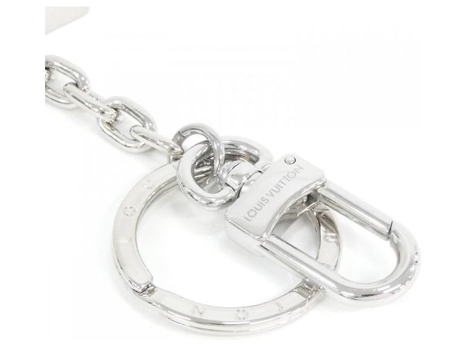 Portachiavi Louis Vuitton LV Initials Argento - vista 4