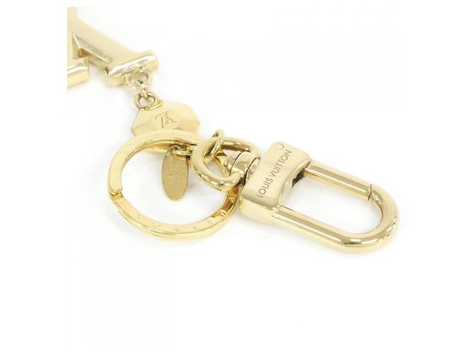 Portachiavi Louis Vuitton LV Facette M65216 D'oro - vista 3