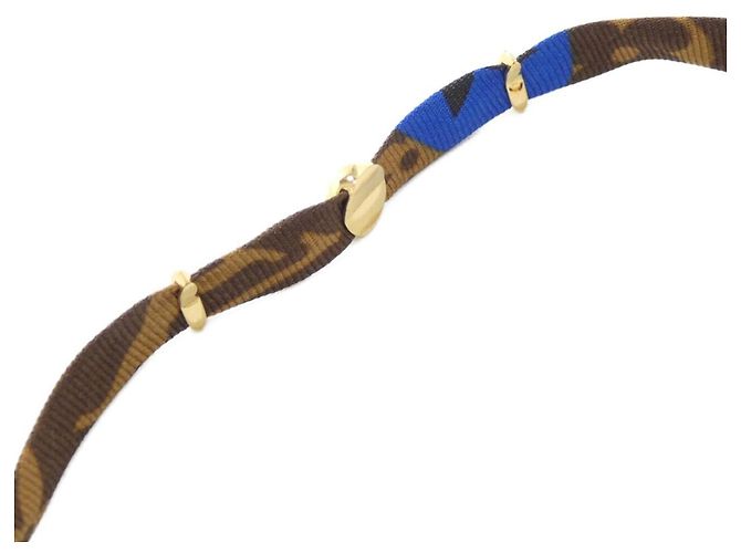 Collana Be Mindful Louis Vuitton Marrone - vista 3