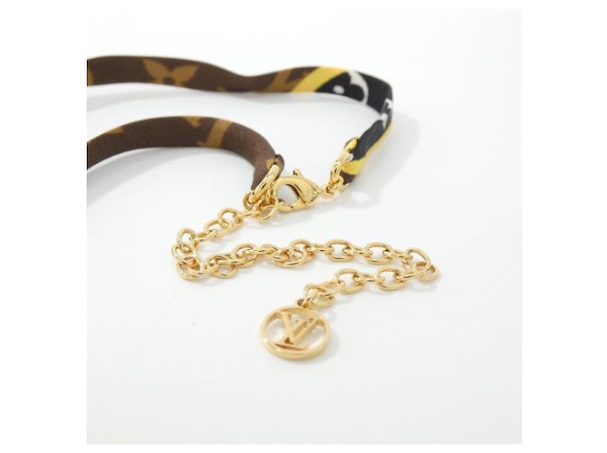 Collana Be Mindful Louis Vuitton Marrone - vista 4