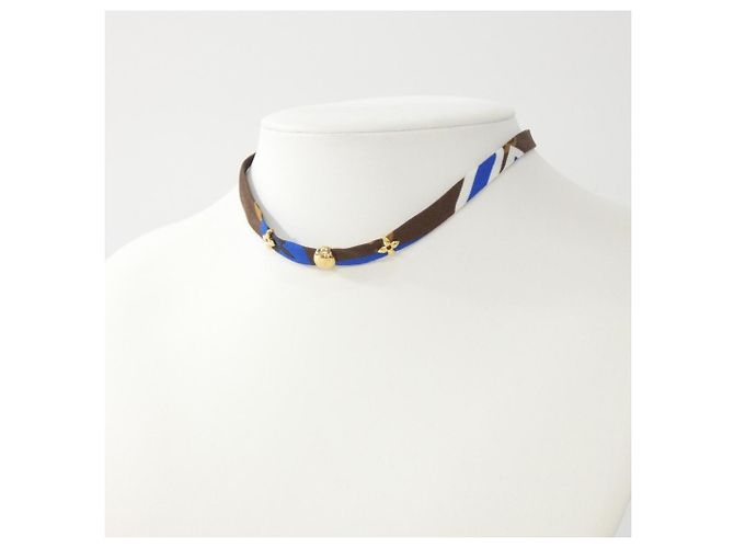 Collana Be Mindful Louis Vuitton Marrone - vista 5