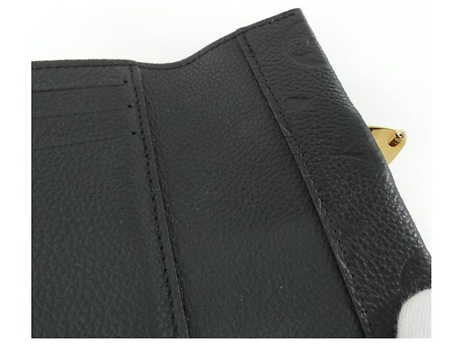 Louis Vuitton Monogram Empreinte Portefeuille Métis Compact Nero - vista 4