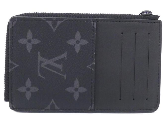 Louis Vuitton Monogram Eclipse Card Case Black - view 2