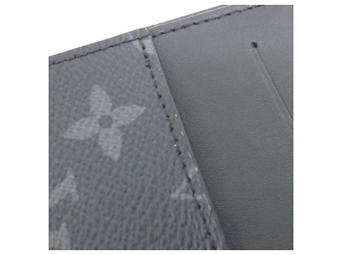 Louis Vuitton Monogram Eclipse Card Case Black - view 5