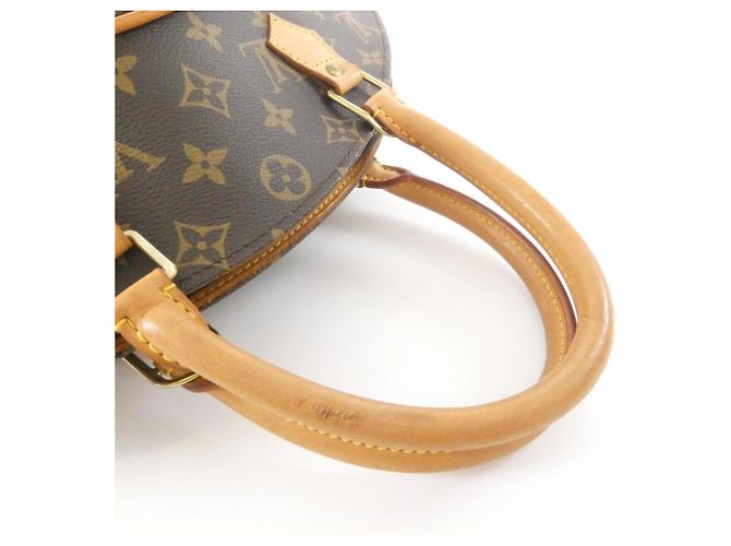 Borsa Louis Vuitton Monogram Ellipse MM Marrone - vista 5