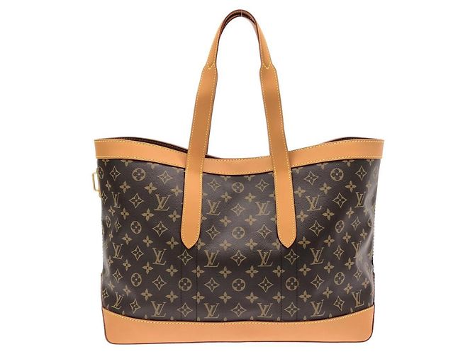 Borsa Cabas Voyage Monogram Louis Vuitton Marrone - vista 2