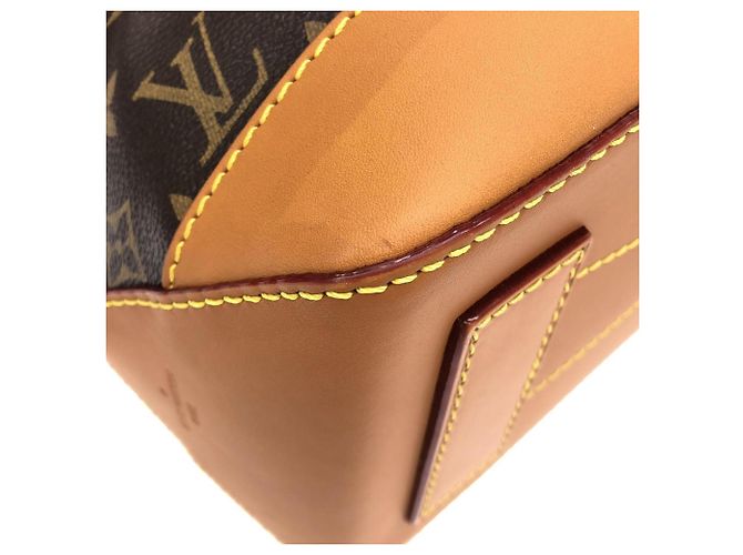 Borsa Cabas Voyage Monogram Louis Vuitton Marrone - vista 3