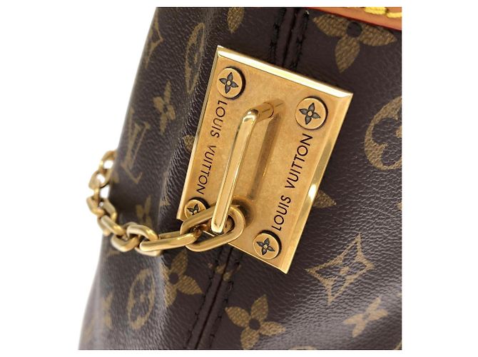 Borsa Cabas Voyage Monogram Louis Vuitton Marrone - vista 7