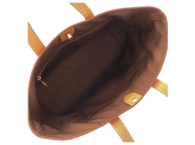 Borsa Cabas Voyage Monogram Louis Vuitton Marrone - vista 9